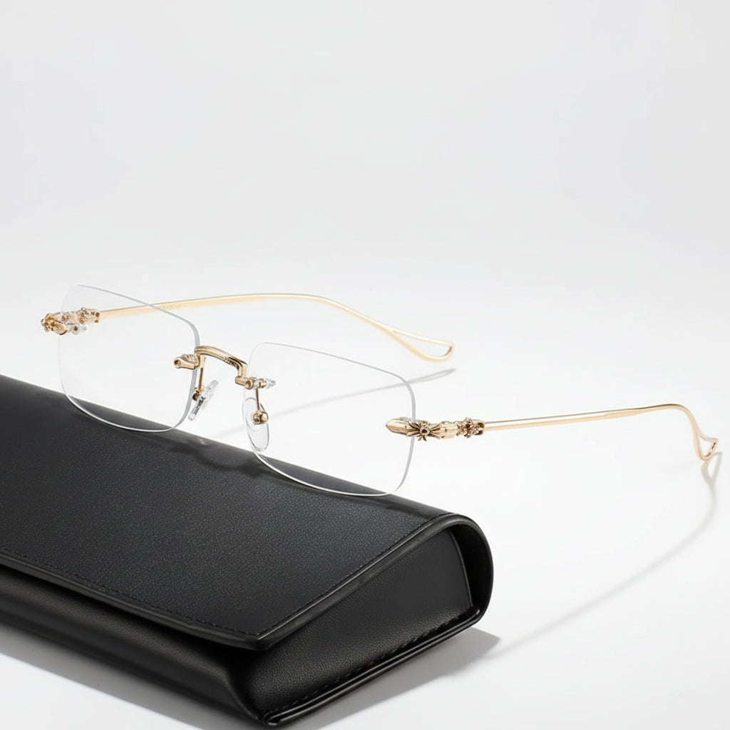 OPRAWKI ZERÓWKI BEZRAMKOWE GOLD