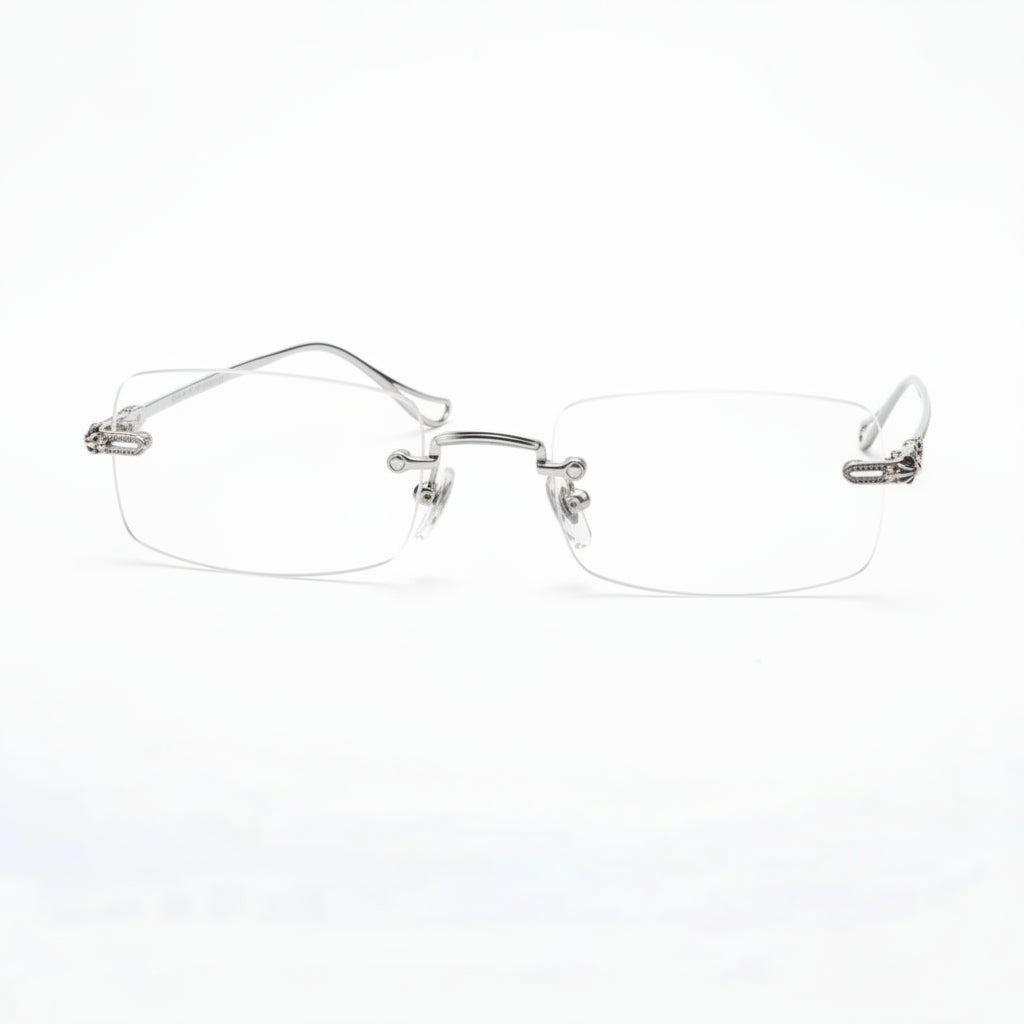 OPRAWKI ZERÓWKI BEZRAMKOWE SILVER